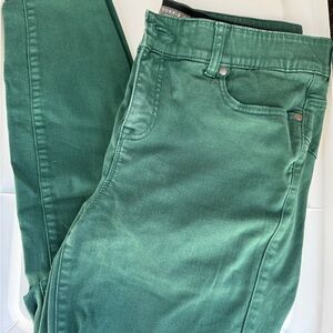 Torrid Size 16 Bombshell Skinny Forest Green Jeans